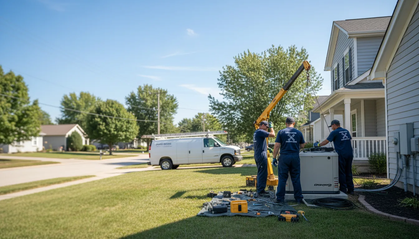 Generator Installation in Sandoval, IL near me